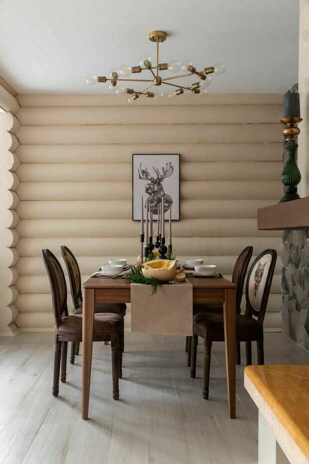 Фотография: Кухня и столовая в стиле Классический, Прованс и Кантри, Дом, Дача, Дом и дача, Московская область, 4 и больше, Более 90 метров, RodenHome, Екатерина Паршинцева, Екатерина Ерохина – фото на INMYROOM