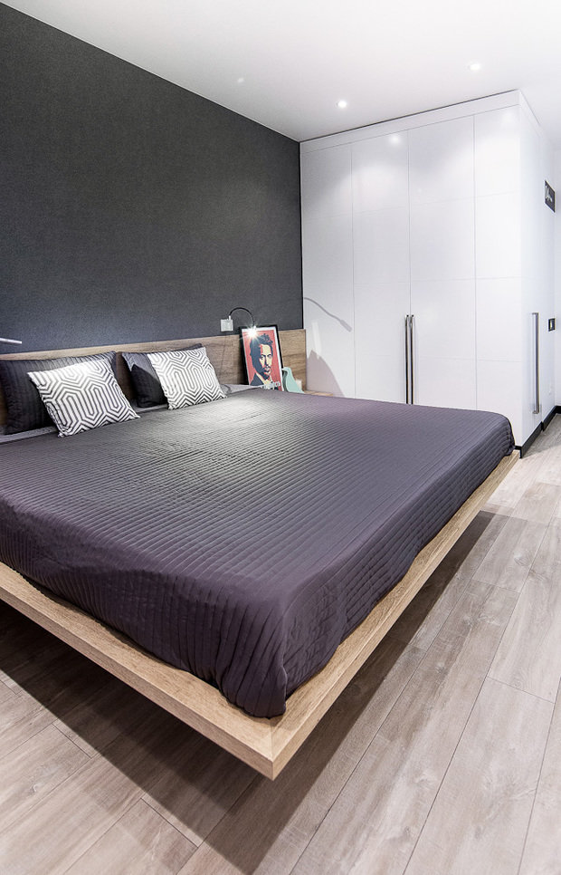 Фотография: Спальня в стиле Лофт, Современный, Квартира, Дома и квартиры, IKEA, Минимализм, Проект дня – фото на INMYROOM