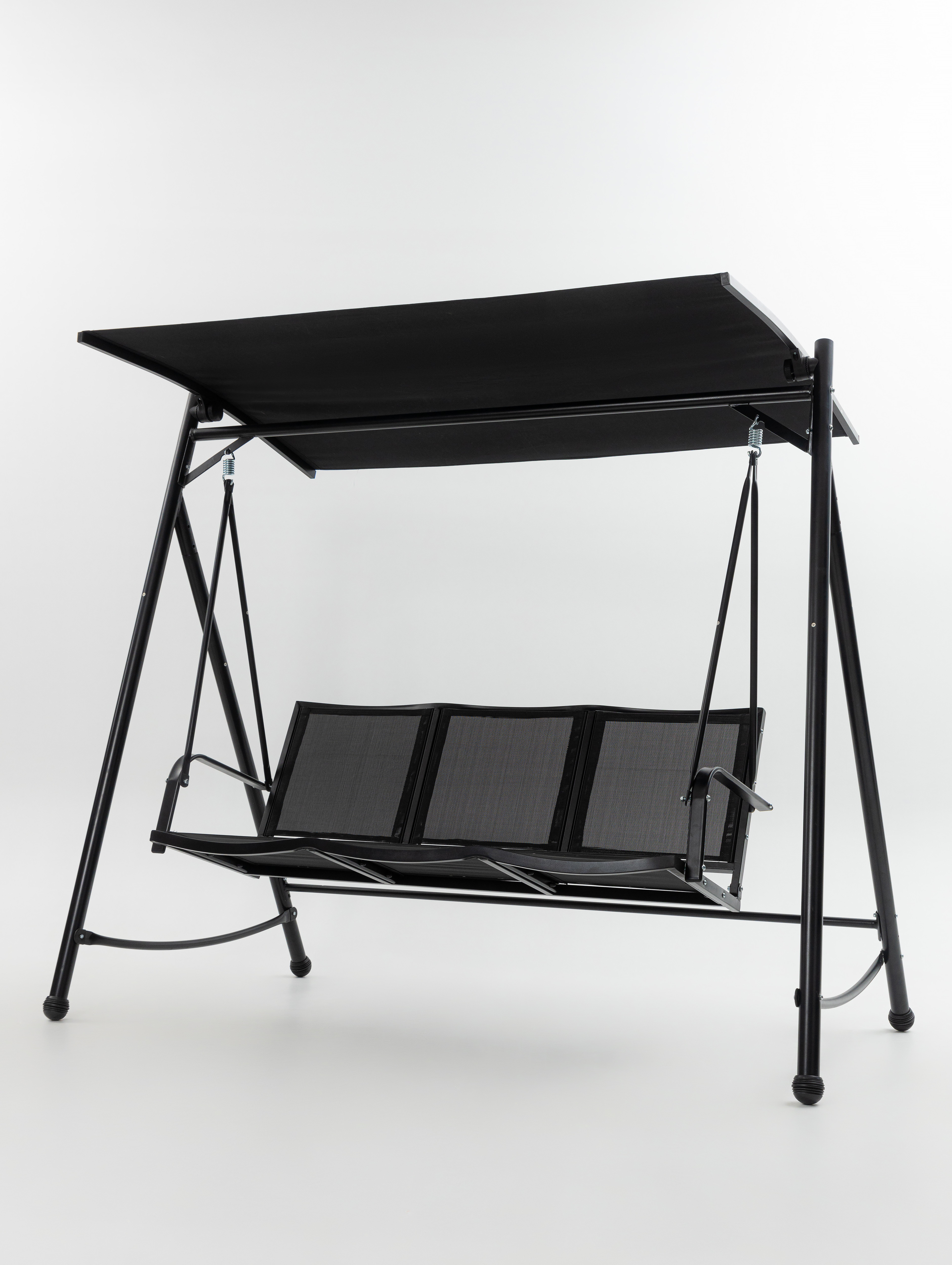 Качели Даллас черного цвета