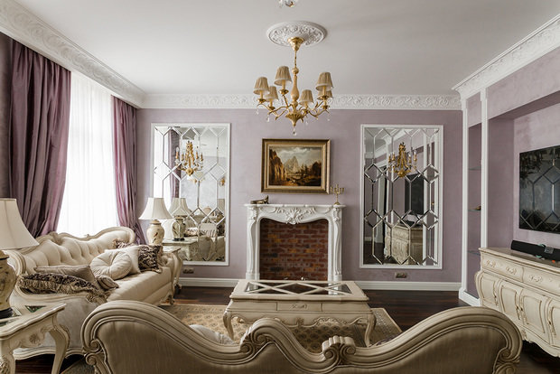 Фото из портфолио Квартира в Москве 137 кв. м. – фотографии дизайна интерьеров на INMYROOM