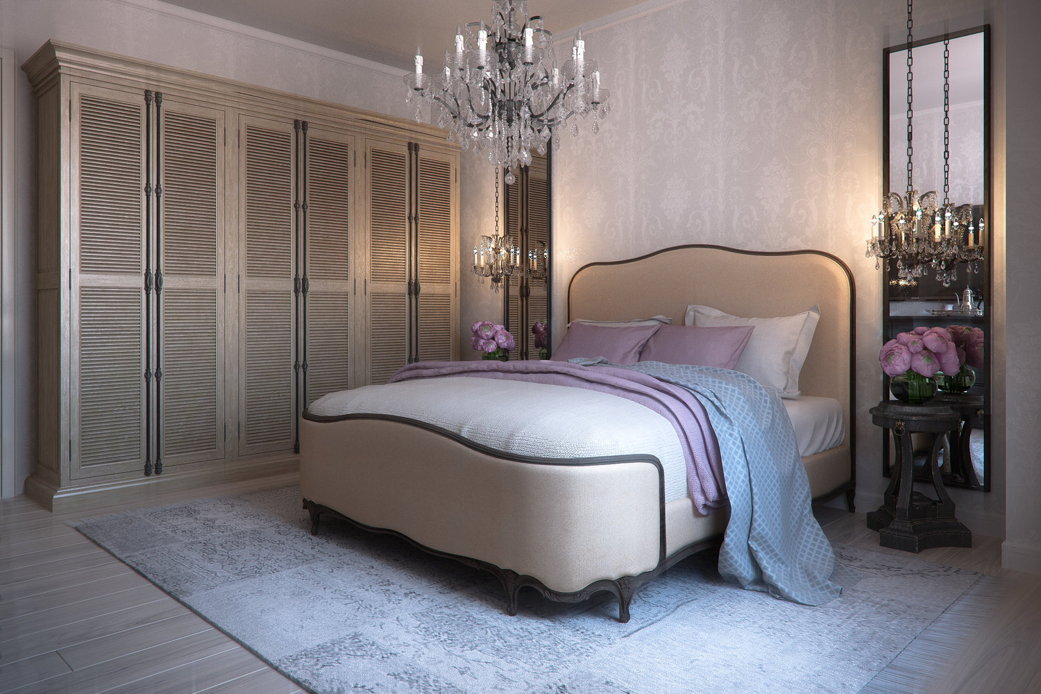 Фотография: Спальня в стиле Классический, Квартира, Проект недели, Москва, Виктория Киорсак, Монолитный дом, 3 комнаты, 60-90 метров, ЖК «Богородский» – фото на INMYROOM Фотография: Спальня в стиле Классический, Квартира, Проект недели, Москва, Виктория Киорсак, Монолитный дом, 3 комнаты, 60-90 метров, ЖК «Богородский» – фото на INMYROOM