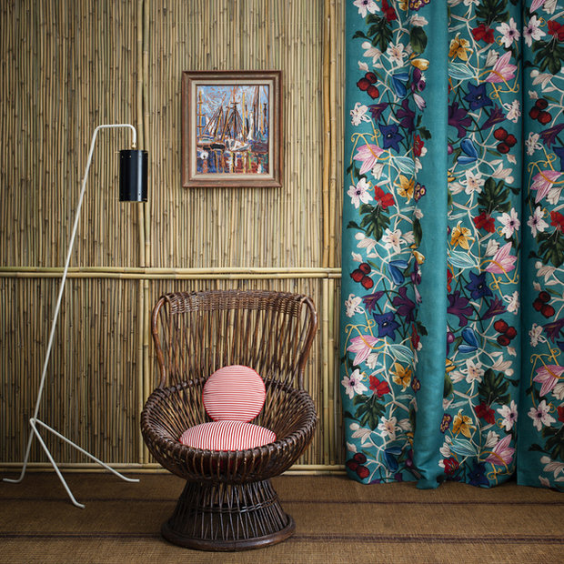 Фотография: Мебель и свет в стиле Эко, Цвет в интерьере, Стиль жизни, Советы, Ткани, Галерея Арбен, Шторы, Окна – фото на INMYROOM