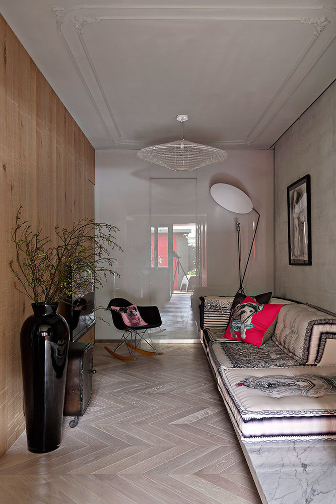 Фотография: Гостиная в стиле Классический, Скандинавский, Современный, Эклектика, Офисное пространство, Офис, Дома и квартиры, Проект недели – фото на INMYROOM