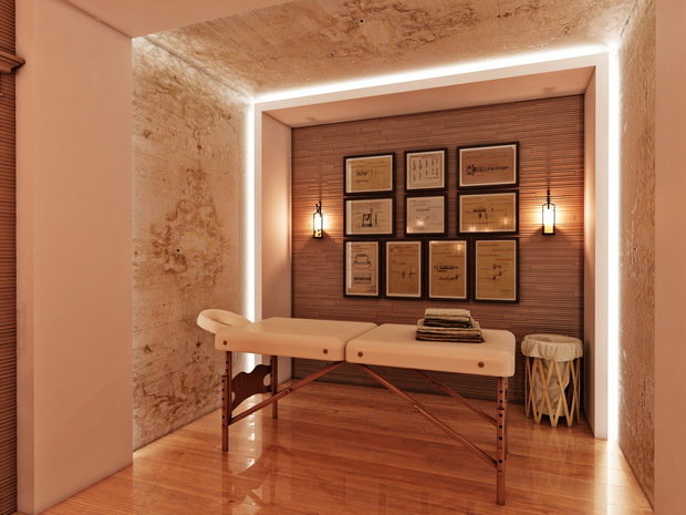 Фото из портфолио Дизайн массажного кабинета  – фотографии дизайна интерьеров на INMYROOM