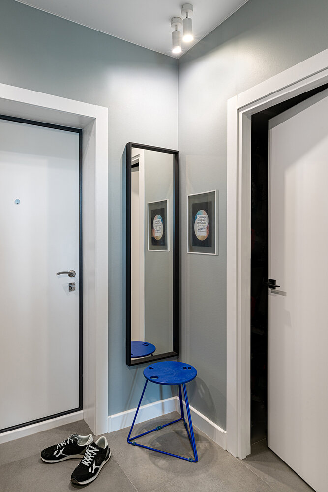 Фотография: Прихожая в стиле Современный, Квартира, Проект недели, Казань, 2 комнаты, 40-60 метров, Элина Коба – фото на INMYROOM