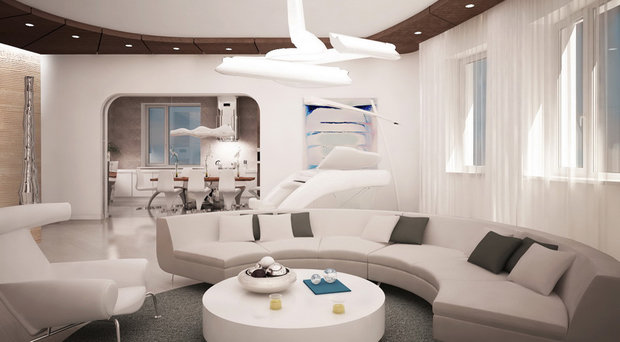 Фото из портфолио Квартира 420 кв.м. – фотографии дизайна интерьеров на INMYROOM