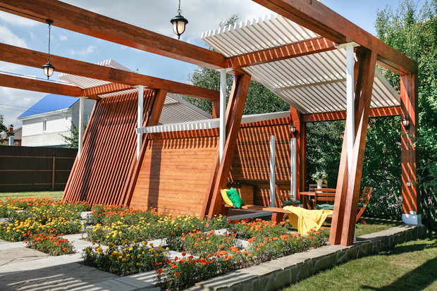 Фотография: Ландшафт в стиле Современный, Стиль жизни, Дача, Дачный ответ – фото на INMYROOM