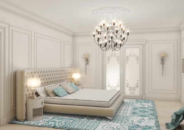 Фото из портфолио "Классический аквамарин" – фотографии дизайна интерьеров на INMYROOM