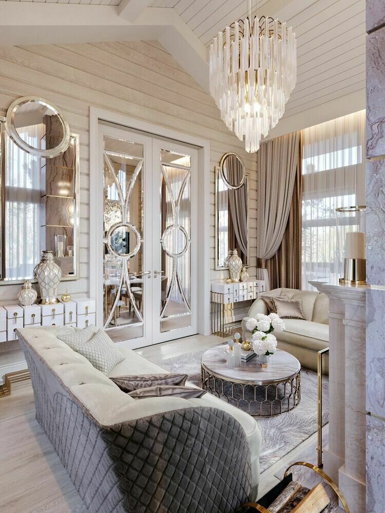 Фото из портфолио Дом 281,5 м² в КП Руза Фэмили: светлый интерьер для светлой семьи – фотографии дизайна интерьеров на INMYROOM Фото из портфолио Дом 281,5 м² в КП Руза Фэмили: светлый интерьер для светлой семьи – фотографии дизайна интерьеров на INMYROOM