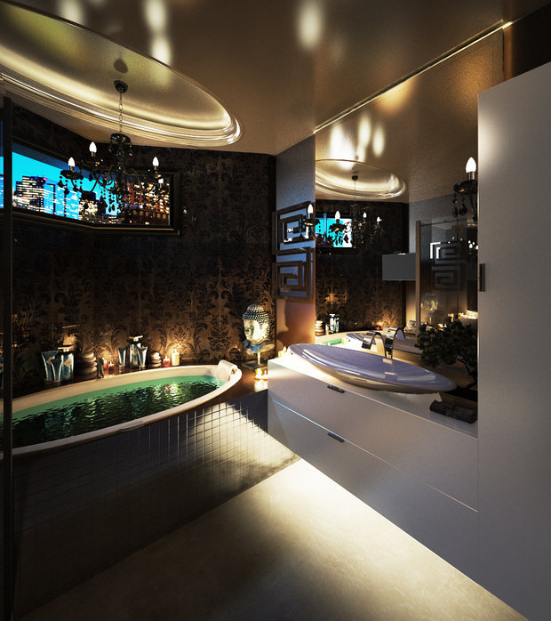 Фото из портфолио Квартира для молодой пары – фотографии дизайна интерьеров на INMYROOM