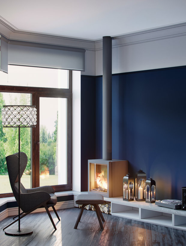 Фотография: Спальня в стиле Скандинавский, Проект недели, Подмосковье, Таунхаус, Кирпичный дом, 4 и больше, Более 90 метров, Сергей Саргин – фото на INMYROOM