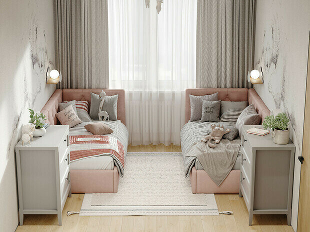 Фотография: Детская в стиле Современный, Прихожая, Квартира, Проект дня, Санкт-Петербург, Юлия Чернова, 4 и больше, 60-90 метров – фото на INMYROOM