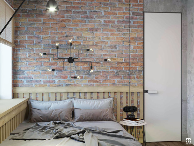 Фото из портфолио Уютный лофт Хоружей  – фотографии дизайна интерьеров на INMYROOM