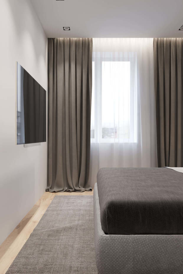 Фото из портфолио Сходненская – фотографии дизайна интерьеров на INMYROOM