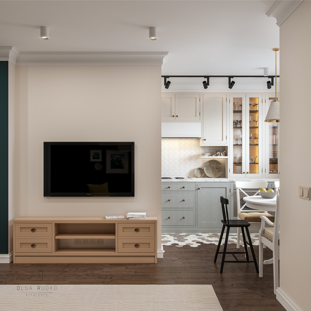 Фото из портфолио АМЕРИКАНСКАЯ классика – фотографии дизайна интерьеров на INMYROOM