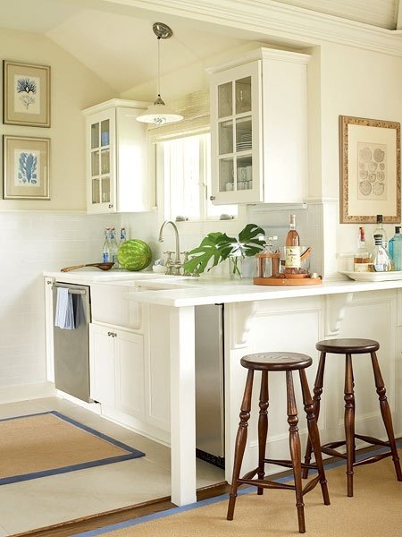 Фотография: Кухня и столовая в стиле Скандинавский, Малогабаритная квартира, Интерьер комнат – фото на INMYROOM