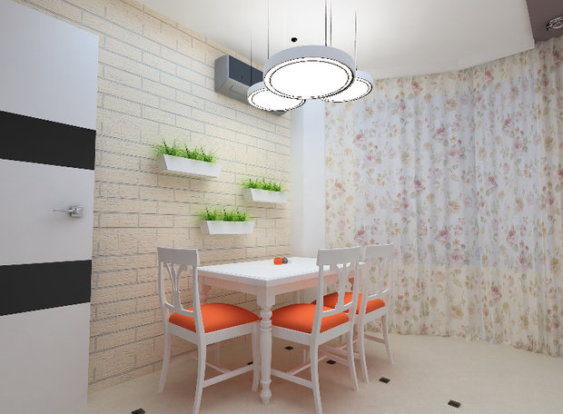 Фото из портфолио Однушка в химках – фотографии дизайна интерьеров на INMYROOM