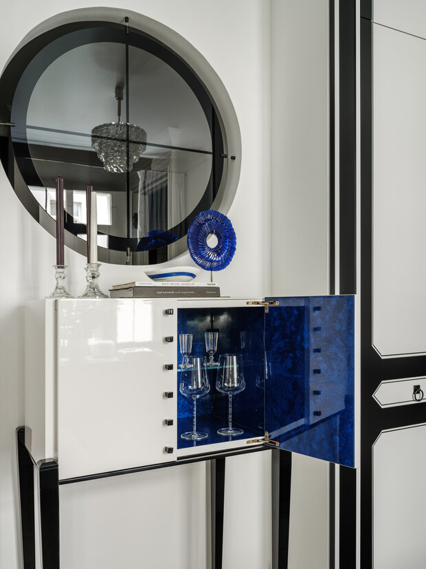 Фотография: Спальня в стиле Скандинавский, Эклектика, Винтажный, Классический, Малогабаритная квартира, Квартира, Проект дня, Москва, 1 комната, до 40 метров, Ольга Петрова-Подольская – фото на INMYROOM