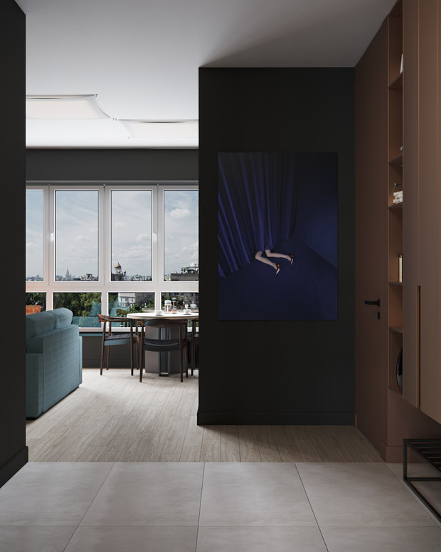 Фото из портфолио Геометрия | ЖК Первомайская 60 – фотографии дизайна интерьеров на INMYROOM