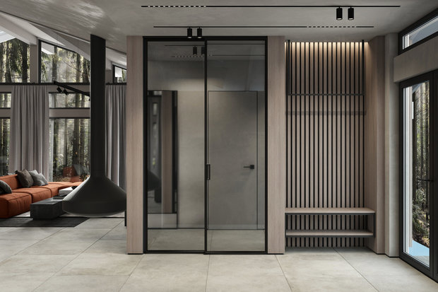 Фото из портфолио Проект загородного дома,  г. Москва – фотографии дизайна интерьеров на INMYROOM