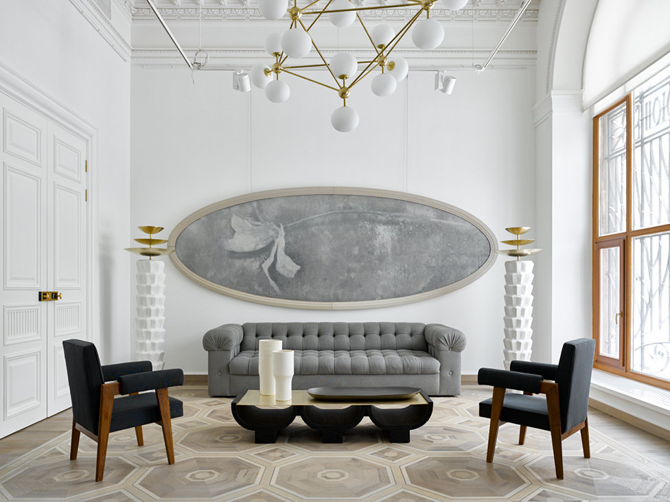 Низкий стол и светильники, Rooms design Низкий стол и светильники, Rooms design