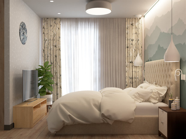 Фото из портфолио Изумрудные холмы – фотографии дизайна интерьеров на INMYROOM