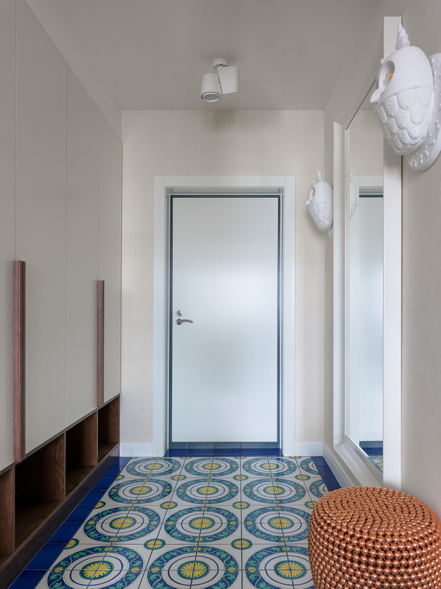 Фотография: Прихожая в стиле Восточный, Эклектика, Квартира, Проект дня, Москва, Монолитный дом, Дарья Василькова, 2 комнаты, 60-90 метров, Art Group – фото на INMYROOM