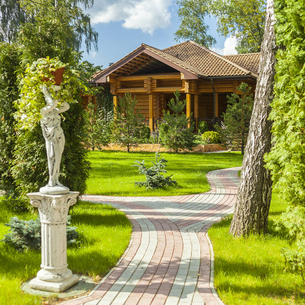 Ландшафт в стиле Эко