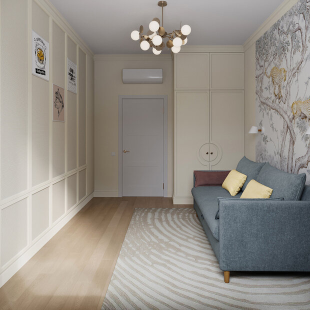 Фото из портфолио ЖК Фестиваль парк 101 кв м – фотографии дизайна интерьеров на INMYROOM