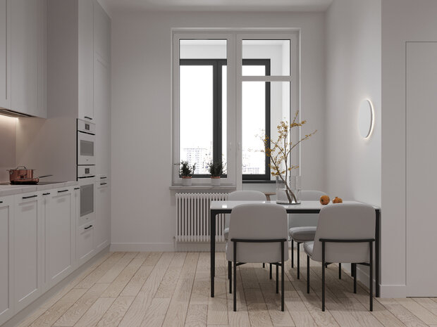 Фото из портфолио Белый интерьер для юной девушки – фотографии дизайна интерьеров на INMYROOM