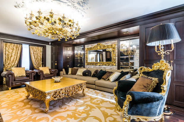 Фото из портфолио Интерьер загородного дома – фотографии дизайна интерьеров на INMYROOM