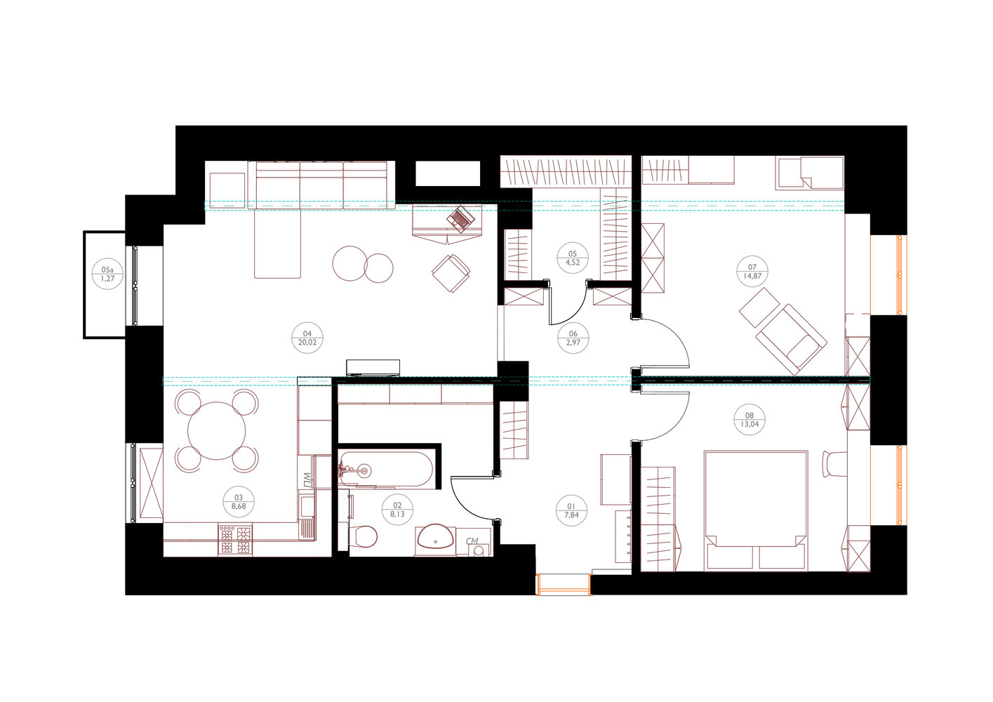 Фотография: Планировки в стиле , Квартира, Проект недели, Москва, Сталинка, Алена Юдина, 3 комнаты, 60-90 метров – фото на INMYROOM Фотография: Планировки в стиле , Квартира, Проект недели, Москва, Сталинка, Алена Юдина, 3 комнаты, 60-90 метров – фото на INMYROOM