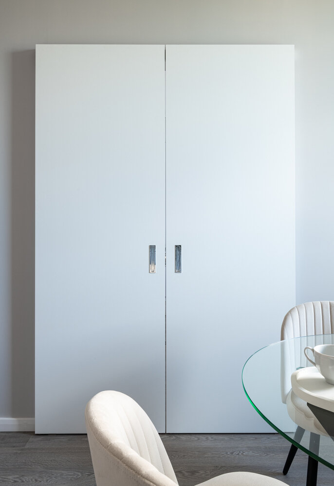 Фотография: Кухня и столовая в стиле Современный, Классический, Квартира, Проект недели, Москва, 3 комнаты, Более 90 метров, Юлия Сергеева – фото на INMYROOM