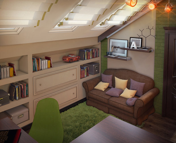 Фото из портфолио Дизайн проект таунхауса в Королеве – фотографии дизайна интерьеров на INMYROOM