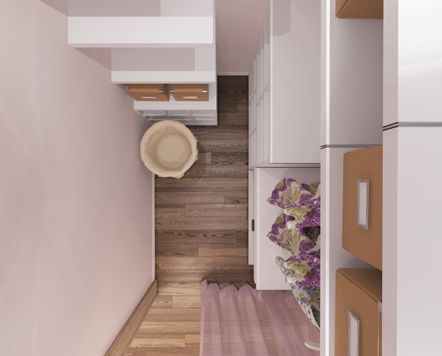Фото из портфолио Улица Болотникова, 105 м2 – фотографии дизайна интерьеров на INMYROOM