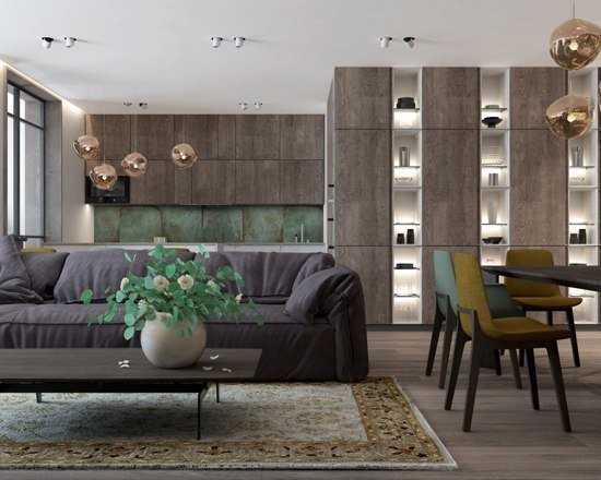 Фото из портфолио Современный эко-интерьер – фотографии дизайна интерьеров на INMYROOM