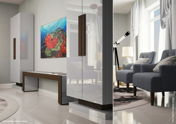 Фото из портфолио Apartment in Novosibirsk / 2015 – фотографии дизайна интерьеров на INMYROOM