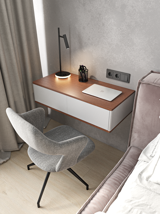 Фотография: Спальня в стиле Современный, Минимализм, Лофт, Квартира, Проект недели, Москва, 3 комнаты, 60-90 метров, OS Interior – фото на INMYROOM