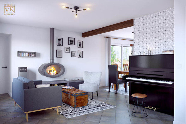 Фото из портфолио Maison a la campagne, France – фотографии дизайна интерьеров на INMYROOM