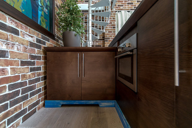 Фотография: Кухня и столовая в стиле Прованс и Кантри, Лофт, Современный, Гостиная, Интерьер комнат, Дачный ответ – фото на INMYROOM