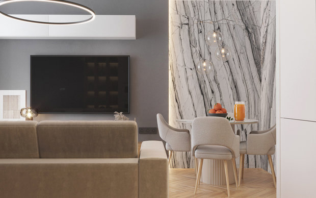 Фото из портфолио ИСТОРИЯ S45 – фотографии дизайна интерьеров на INMYROOM