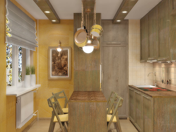 Фото из портфолио Квартира в Левобережном – фотографии дизайна интерьеров на INMYROOM