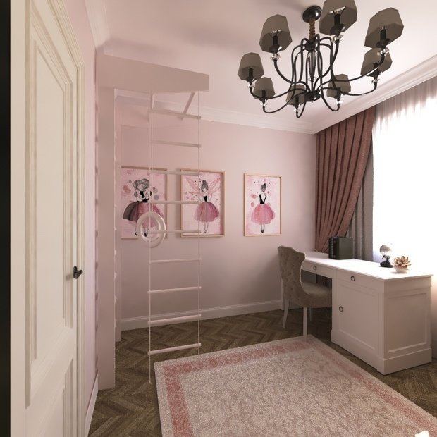 Фото из портфолио Детская неоклассика – фотографии дизайна интерьеров на INMYROOM