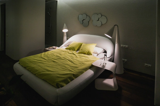 Фотография: Спальня в стиле Хай-тек – фото на INMYROOM