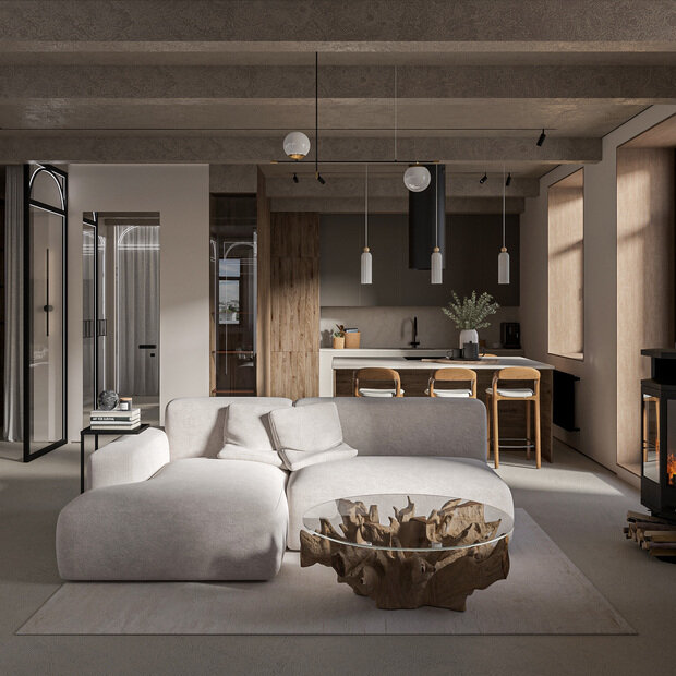 Фото из портфолио Квартира на Арбате – фотографии дизайна интерьеров на INMYROOM