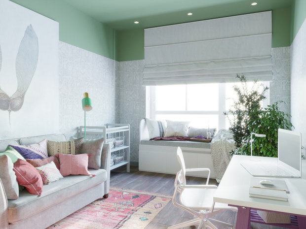 Фото из портфолио Сияние Авроры – фотографии дизайна интерьеров на INMYROOM