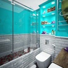 Фото из портфолио Бирюзовый лофт – фотографии дизайна интерьеров на INMYROOM
