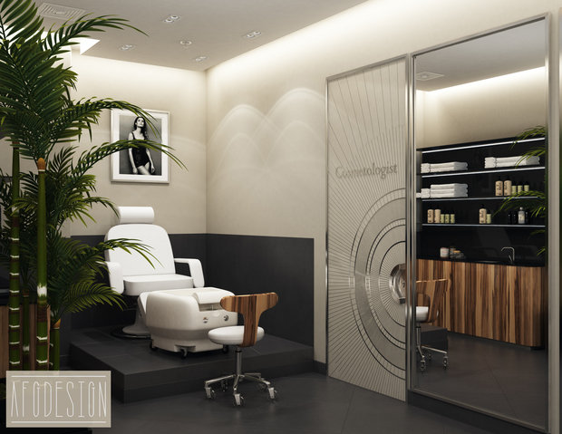 Фото из портфолио Дизайн проект салона красоты Beauty spa lounge – фотографии дизайна интерьеров на INMYROOM