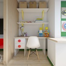 Фото из портфолио Детская в стиле LEGO – фотографии дизайна интерьеров на INMYROOM