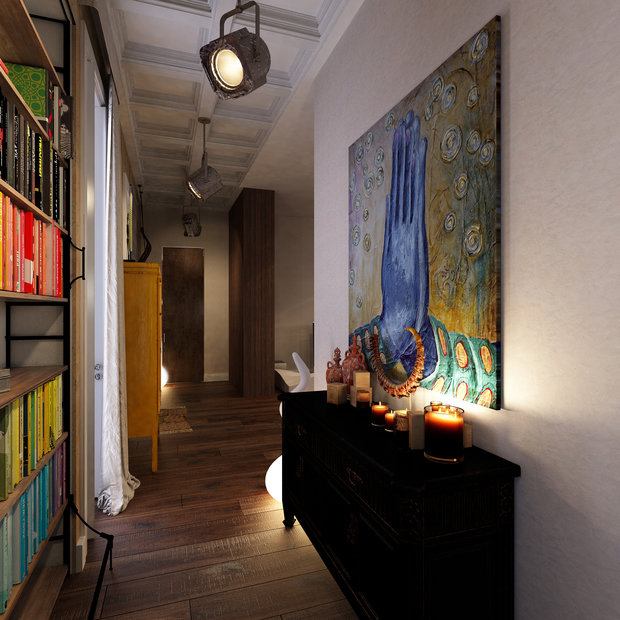Фото из портфолио Проект "Интерьер с характером" – фотографии дизайна интерьеров на INMYROOM